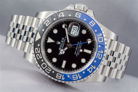 rolex gmt batman blnr|rolex gmt batman for sale.